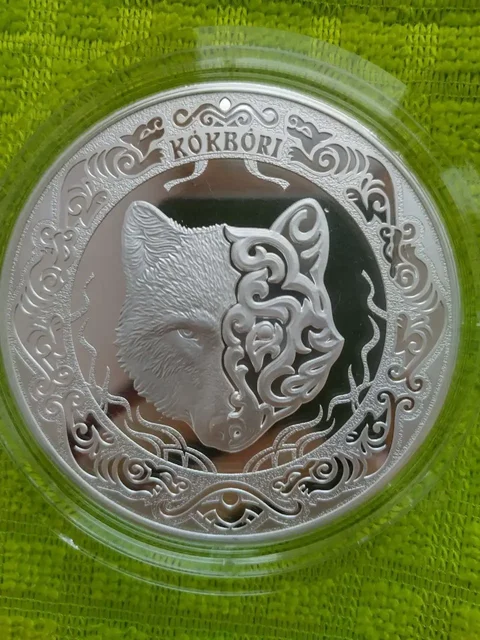 Монеты Казахстан 2024г Небесный Волк серебро пруф - частное объявление в Йошкар-Ола