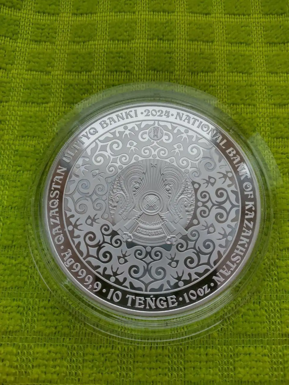 Монеты Казахстан 2024г Небесный Волк серебро пруф - Нумизматика/Коллекционирование (Хобби и отдых) в Йошкар-Ола