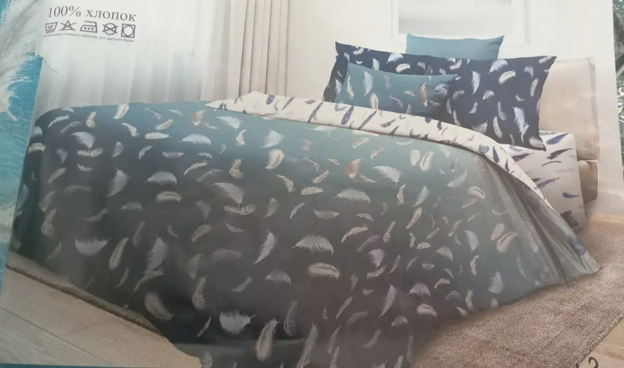 Комплект постельного белья хлопок 100% бязь 140 плотность - Текстиль (Барахолка) в Чебоксары