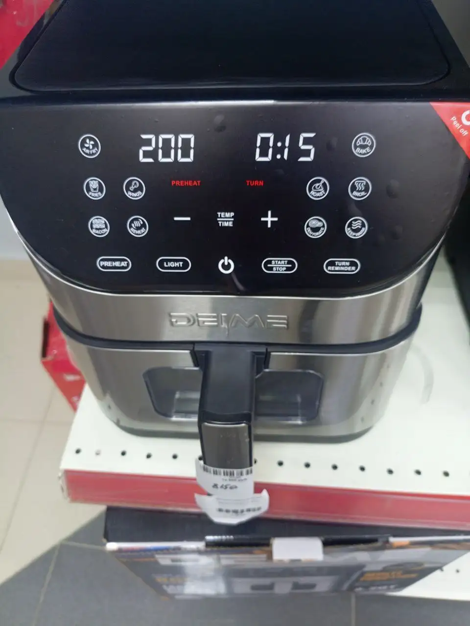 Продам новый аэрогриль 6 литров с гарантией - Кухонная техника (Барахолка) в Чебоксары