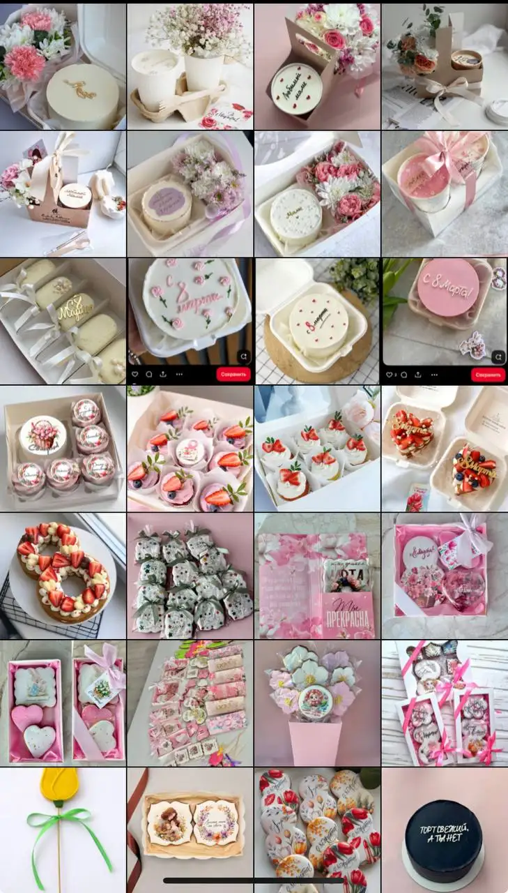 Заказы на 8 марта: кондитерские изделия и десерты - Кондитерские изделия (Барахолка) в Чебоксары