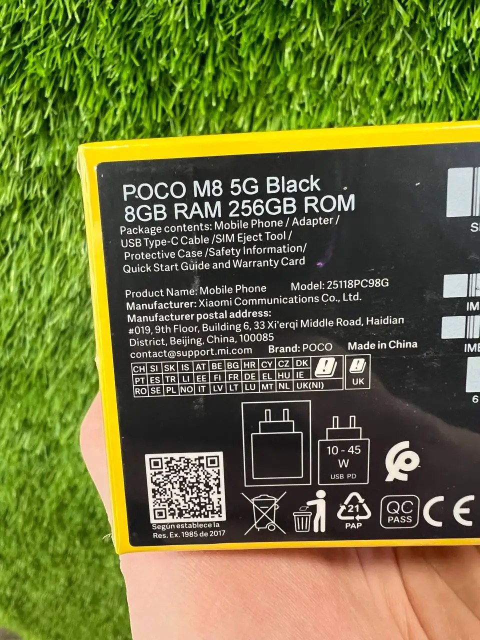 Смартфон Poco M8 8/256GB с экраном 120Гц - Смартфоны (Электроника) в Чебоксары