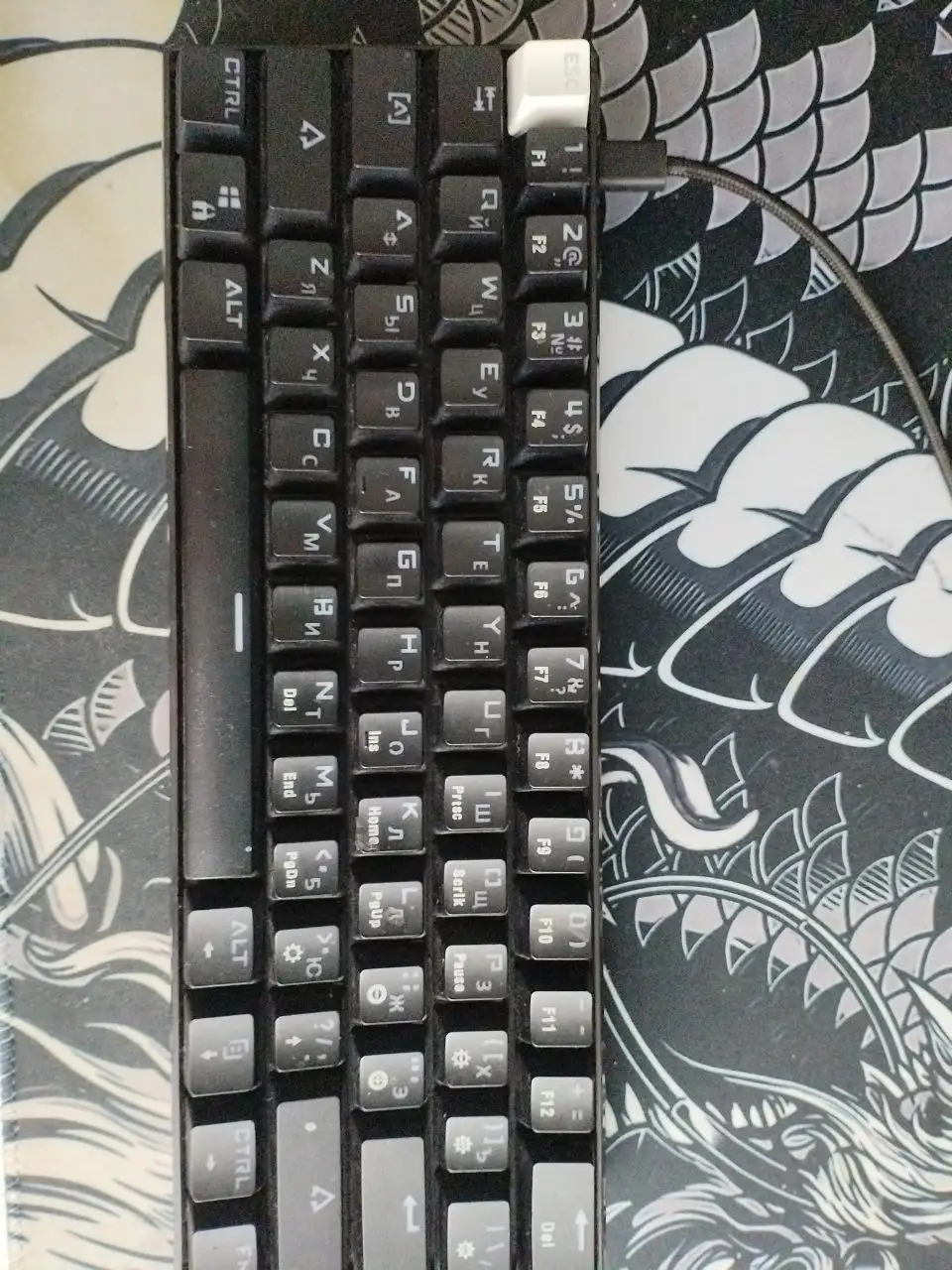 Продажа игрового набора: клавиатура, наушники, мышь - Игровые аксессуары (Электроника) в Чебоксары