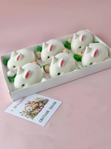 Муссовые кролики с начинкой апельсин-манго - Инструменты в Чебоксары