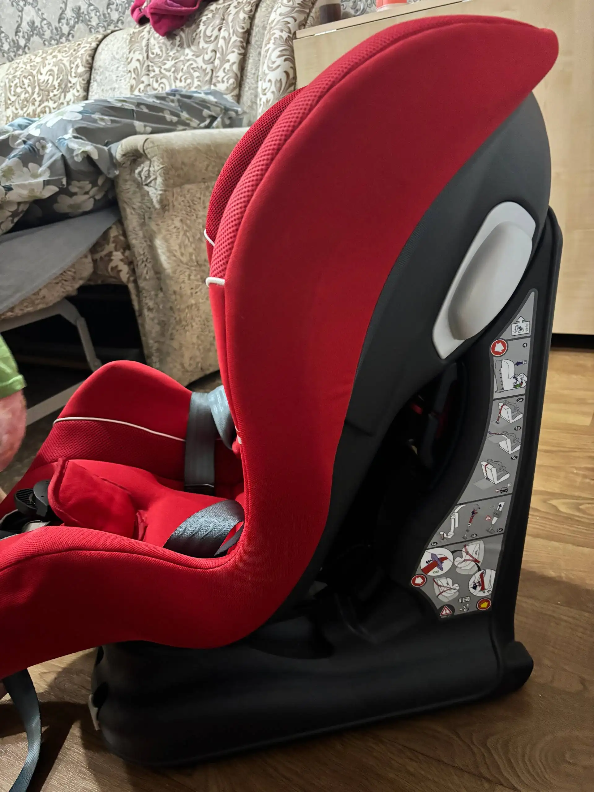 Детское автокресло CAM Isofix 9-18кг красное - Автокресла (Товары для детей) в Чебоксары