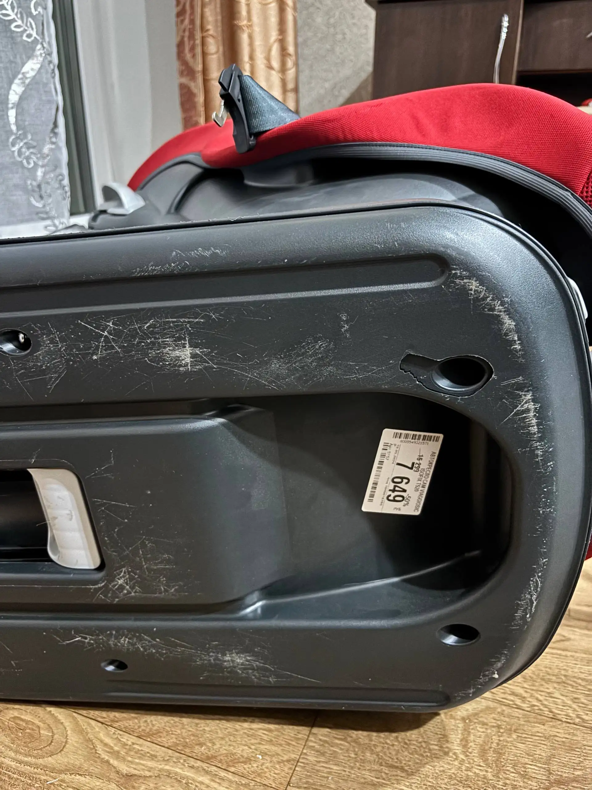 Детское автокресло CAM Isofix 9-18кг красное - Автокресла (Товары для детей) в Чебоксары