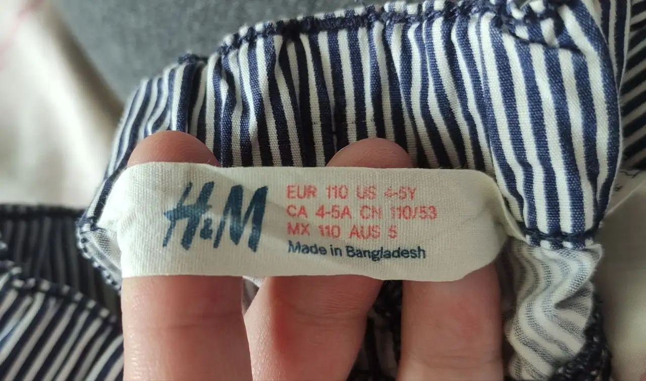 Шорты H&M и Hema 104-110 размер - Детская одежда (Одежда) в Чебоксары