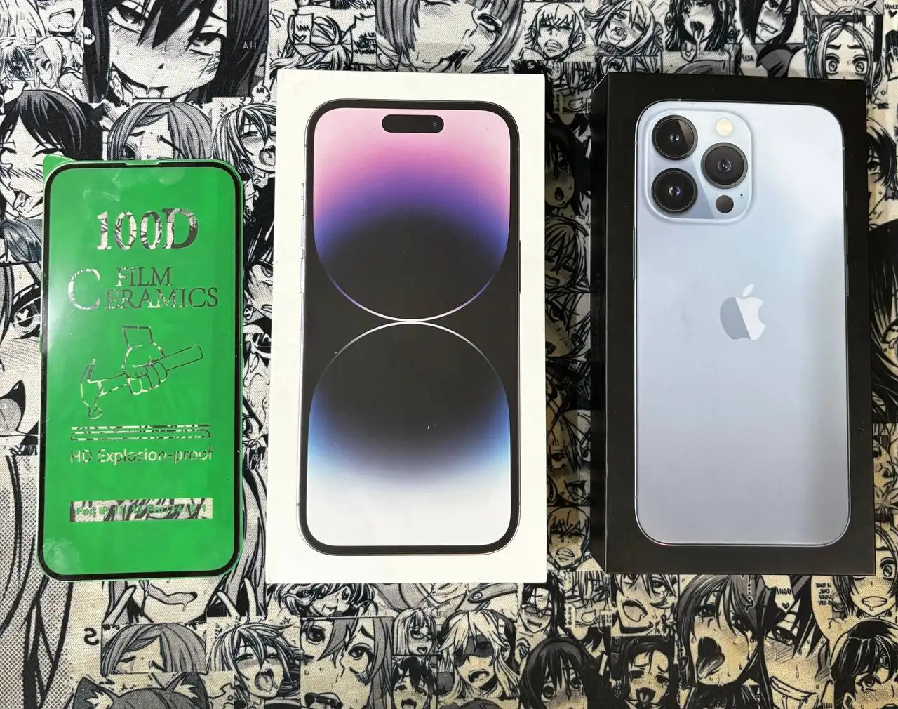 Продажа коробок от iPhone и защитного стекла - Электроника в Чебоксары