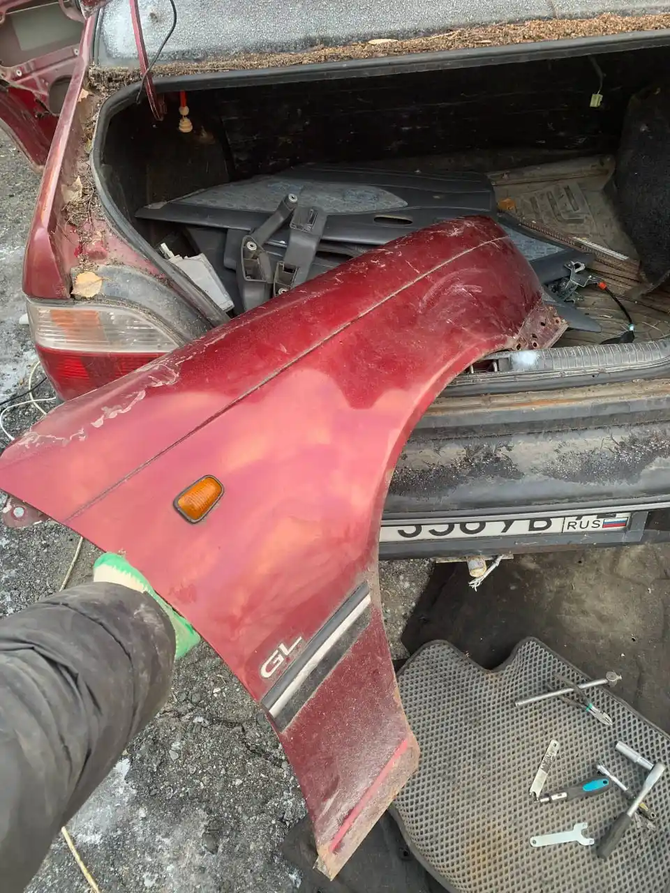 Разбор Daewoo Nexia 2007 года