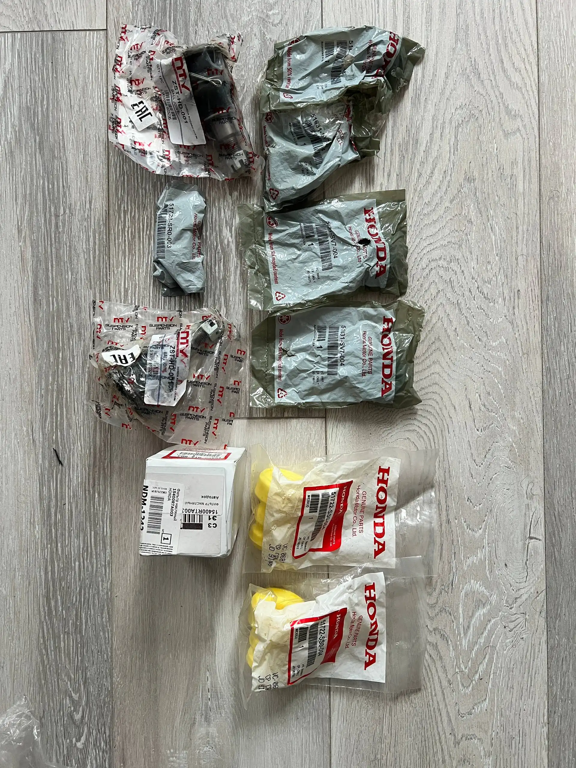 Запчасти для Honda Accord 8