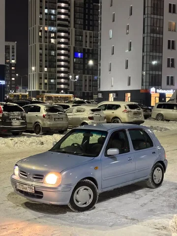 Nissan March 2001 г. с АКПП - Госномера в Тюмень