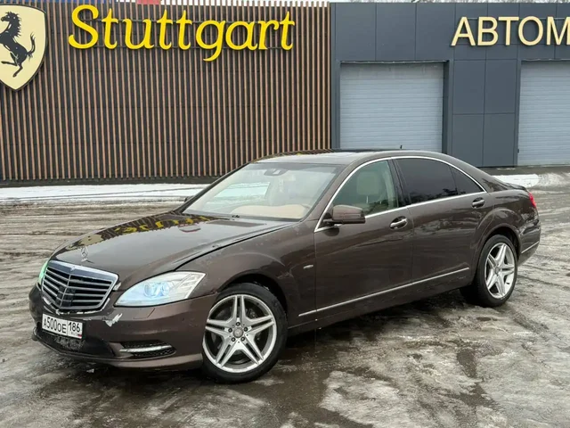 Mercedes-Benz 221 Long в коричневом цвете на разбор - Авто в Санкт-Петербург