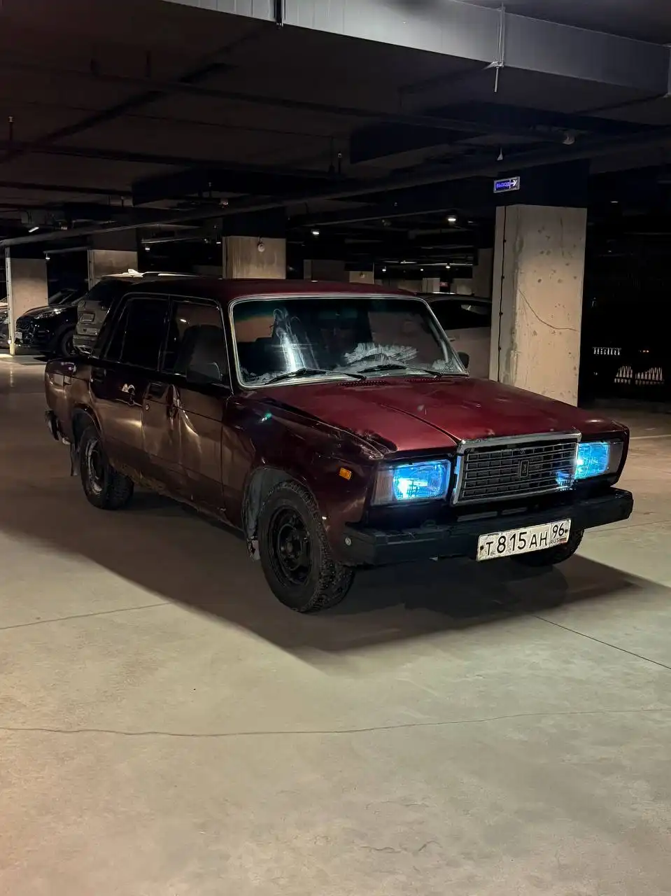 Продажа ВАЗ 2107 2011 года красного цвета