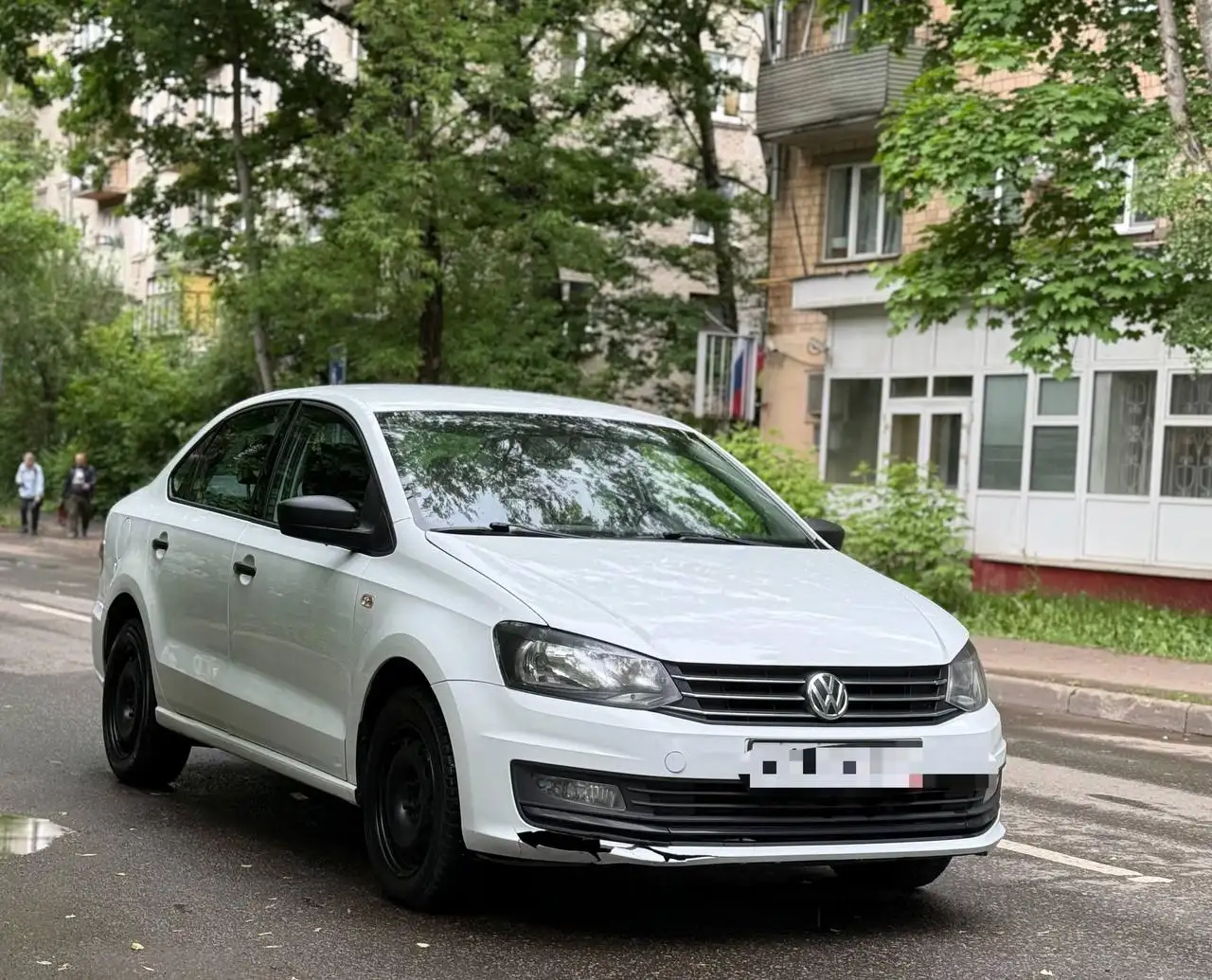 Volkswagen Polo 2020 белый - Легковые автомобили (Авто) в Москва