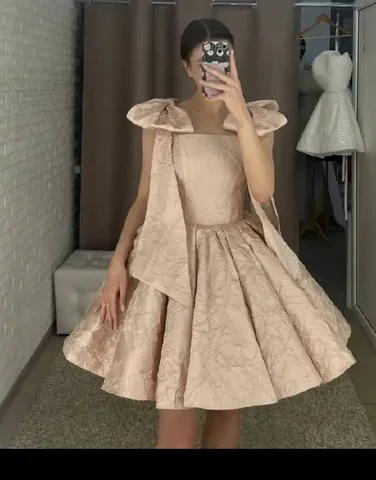 Продажа корсетного выпускного платья цвета пудра - Одежда в Волгоград