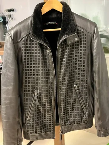 Куртка кожаная с мехом 46-48 размер - частное объявление в Волгоград