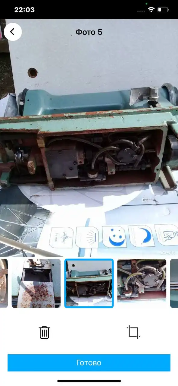 Промышленная швейная машинка 97кл со столом без мотора под реставрацию - Промышленное оборудование (Готовый бизнес и оборудование) в Дубовка