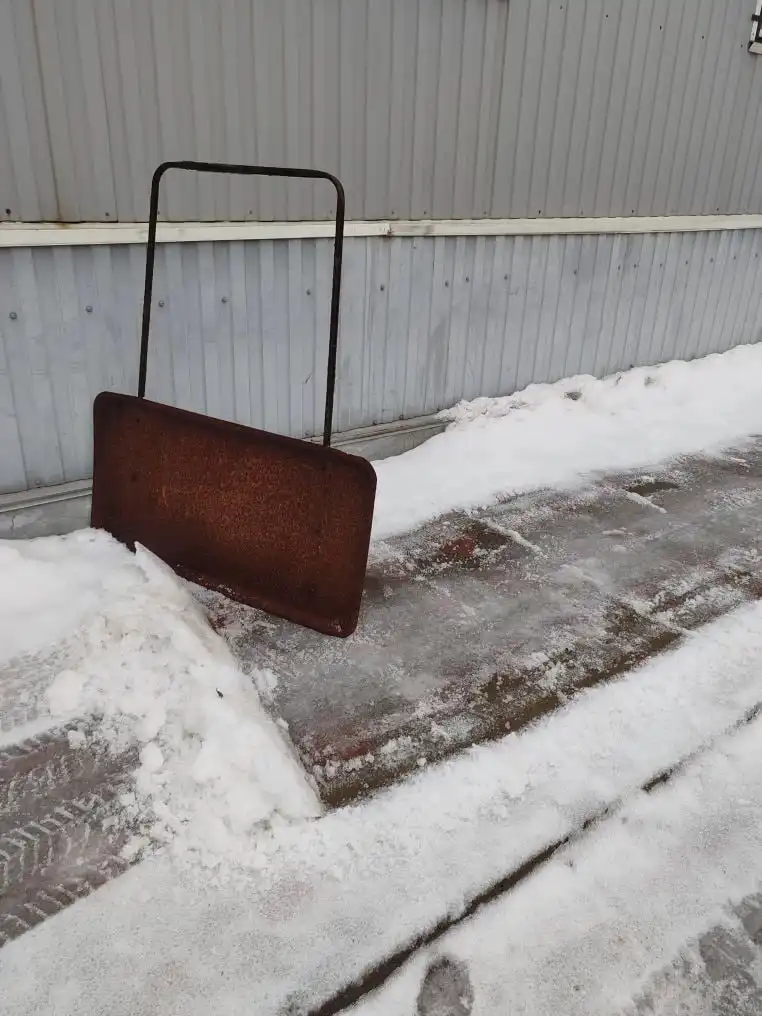 Железный скребок отвал для снега - Инвентарь для уборки снега (Для дома и дачи) в Волгоград