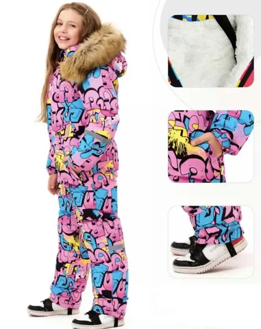 Мембранный зимний комбинезон новый 139/140 рост - Ремни и пояса в Волгоград