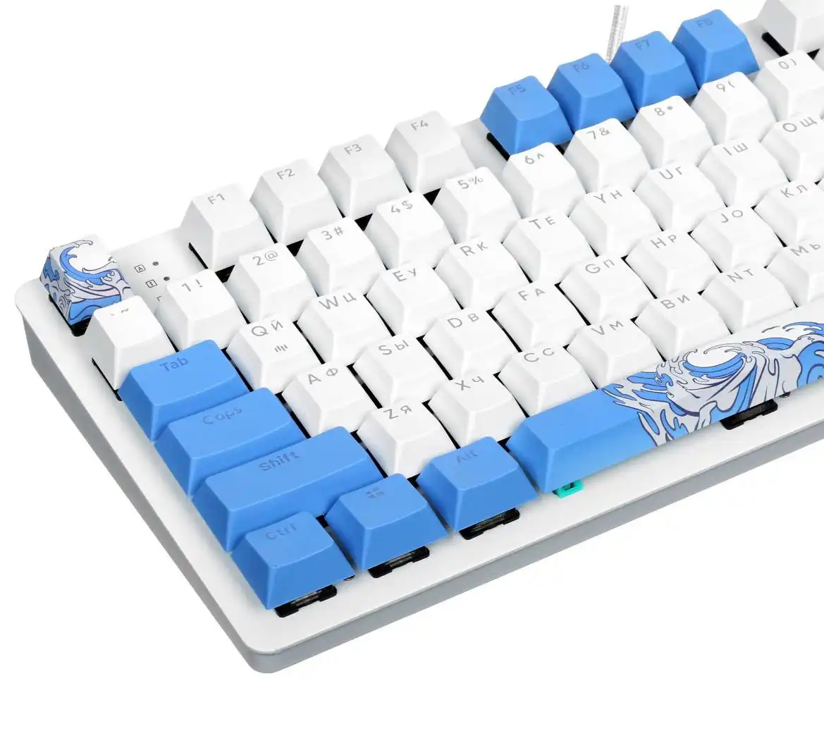 Клавиатура проводная Red Square Keyrox TKL Aquarius - Компьютерная периферия (Электроника) в Волгоград