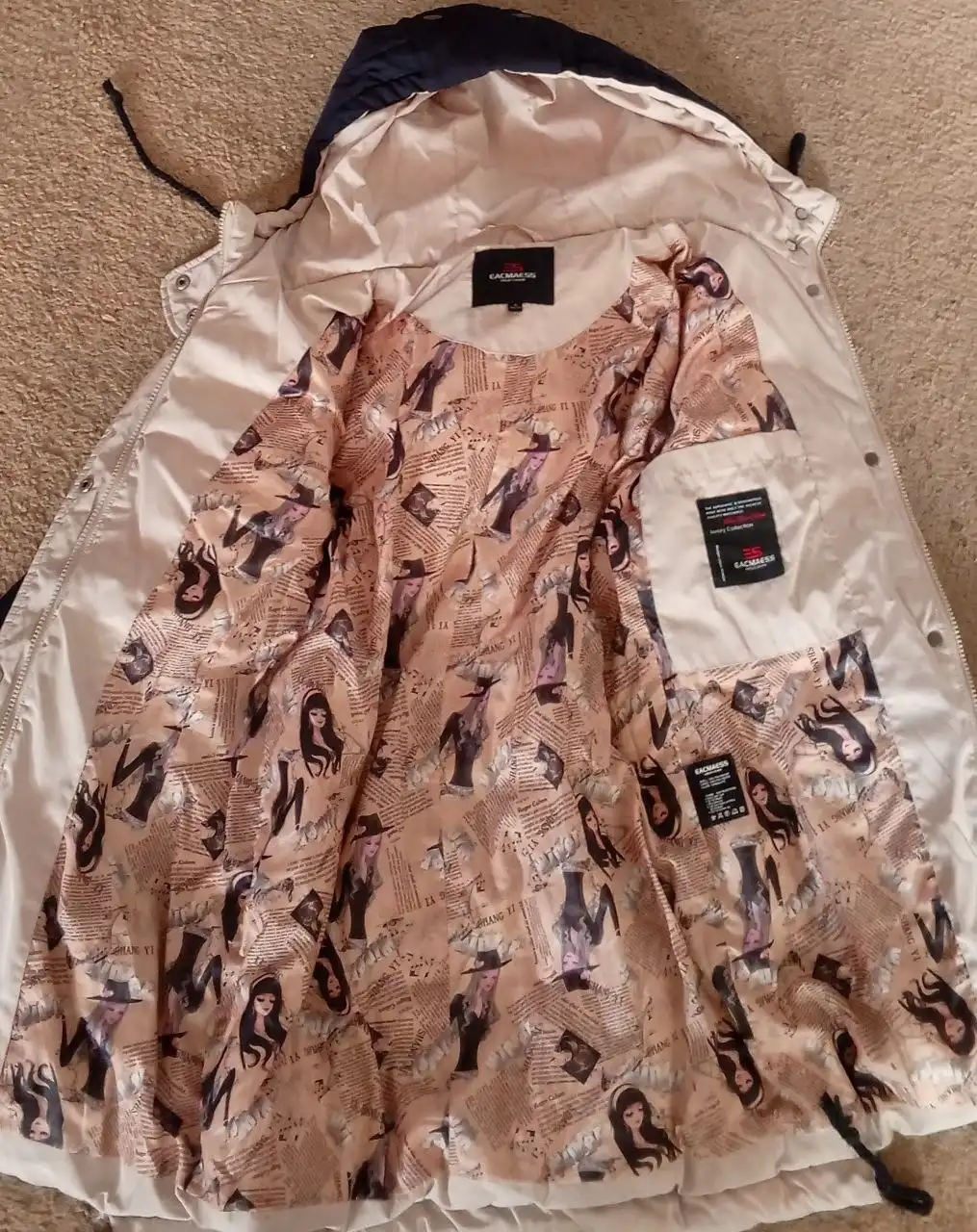 Женская теплая парка, размер 42 - Верхняя одежда (Одежда) в Волгоград