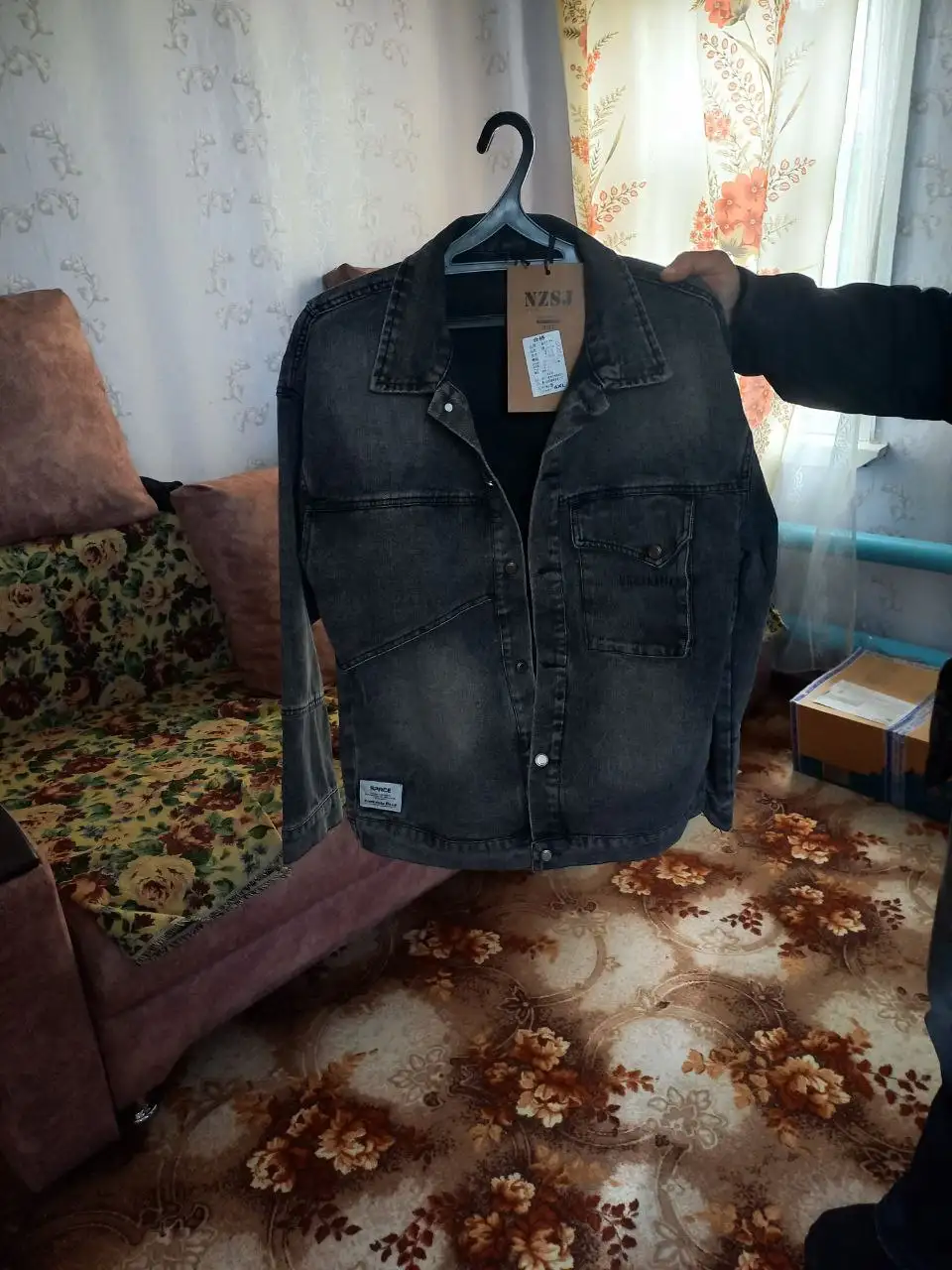 Новая джинсовка 52 размера - Верхняя одежда (Одежда) в Волгоград