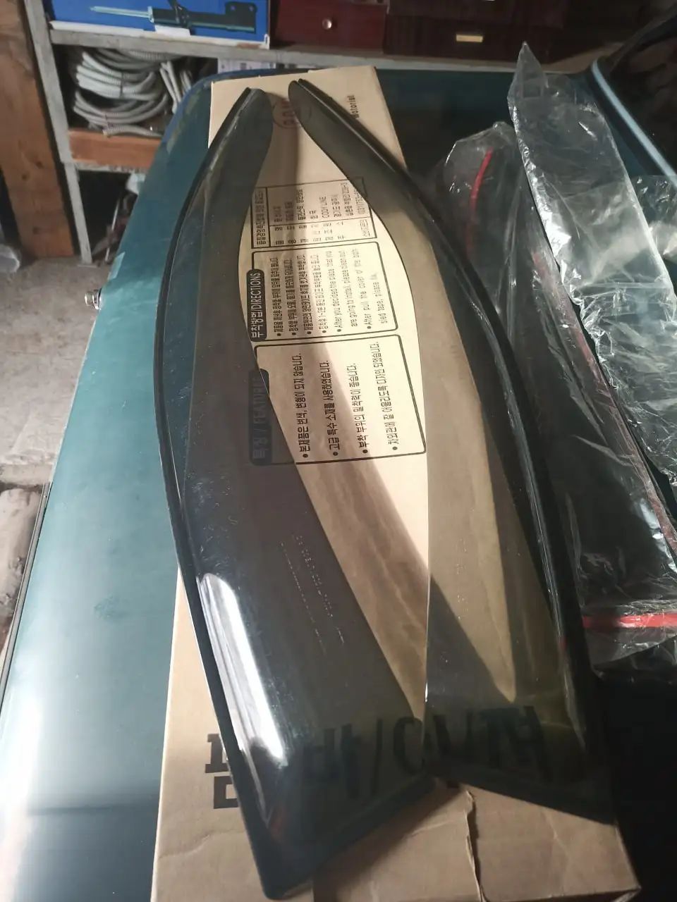 Дефлекторы на боковые окна KIA RIO 2 седан - Автодефлекторы (Запчасти) в Волгоград