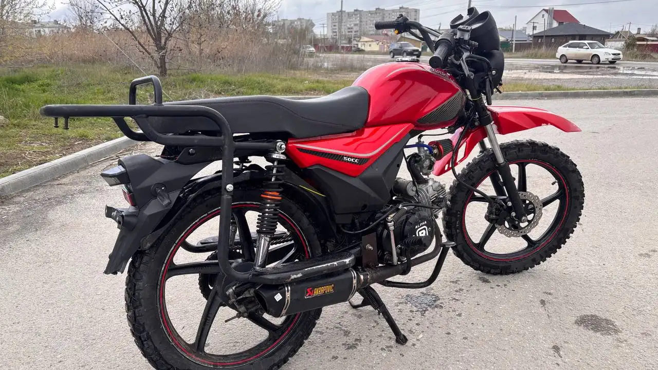 Продам мопед Альфа Рокот 125 - Мотоциклы и мототехника (Авто) в Волгоград