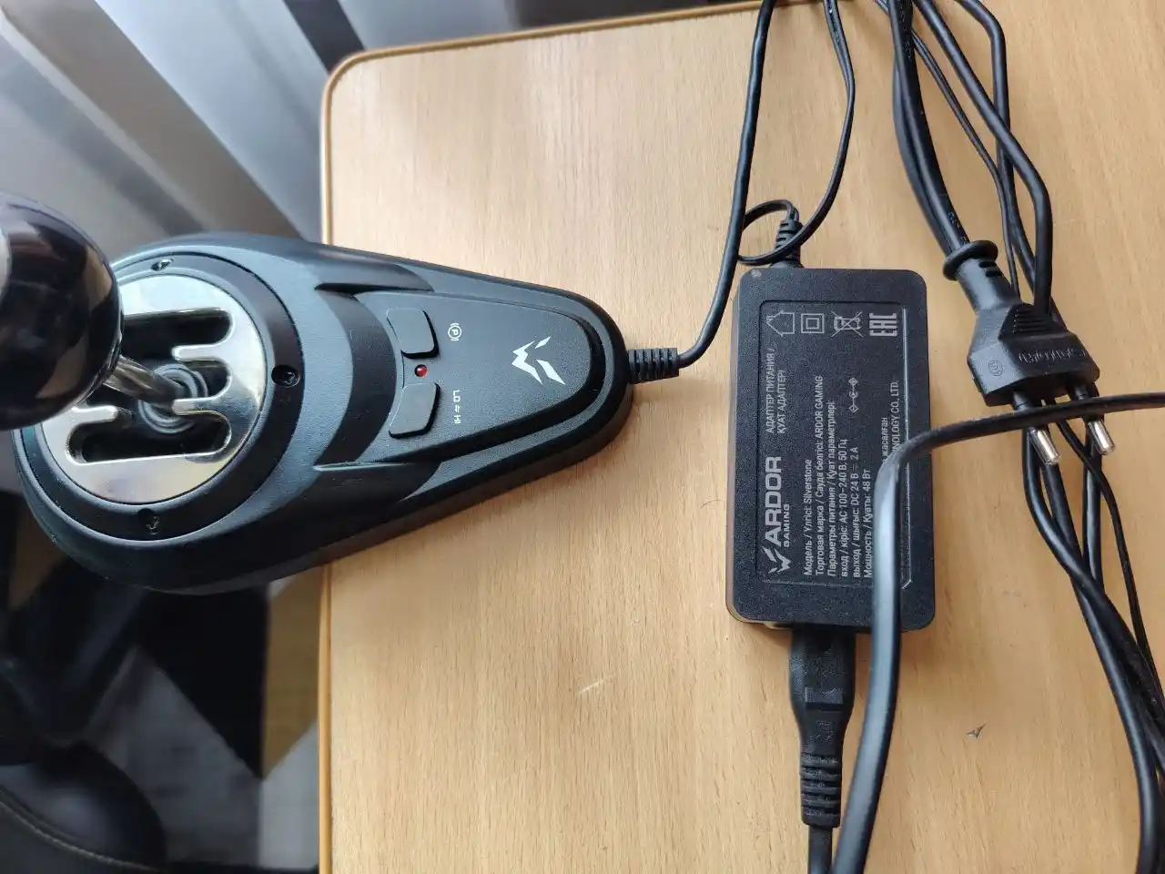 Руль ARDOR GAMING Silverstone с коробкой передач и педалями