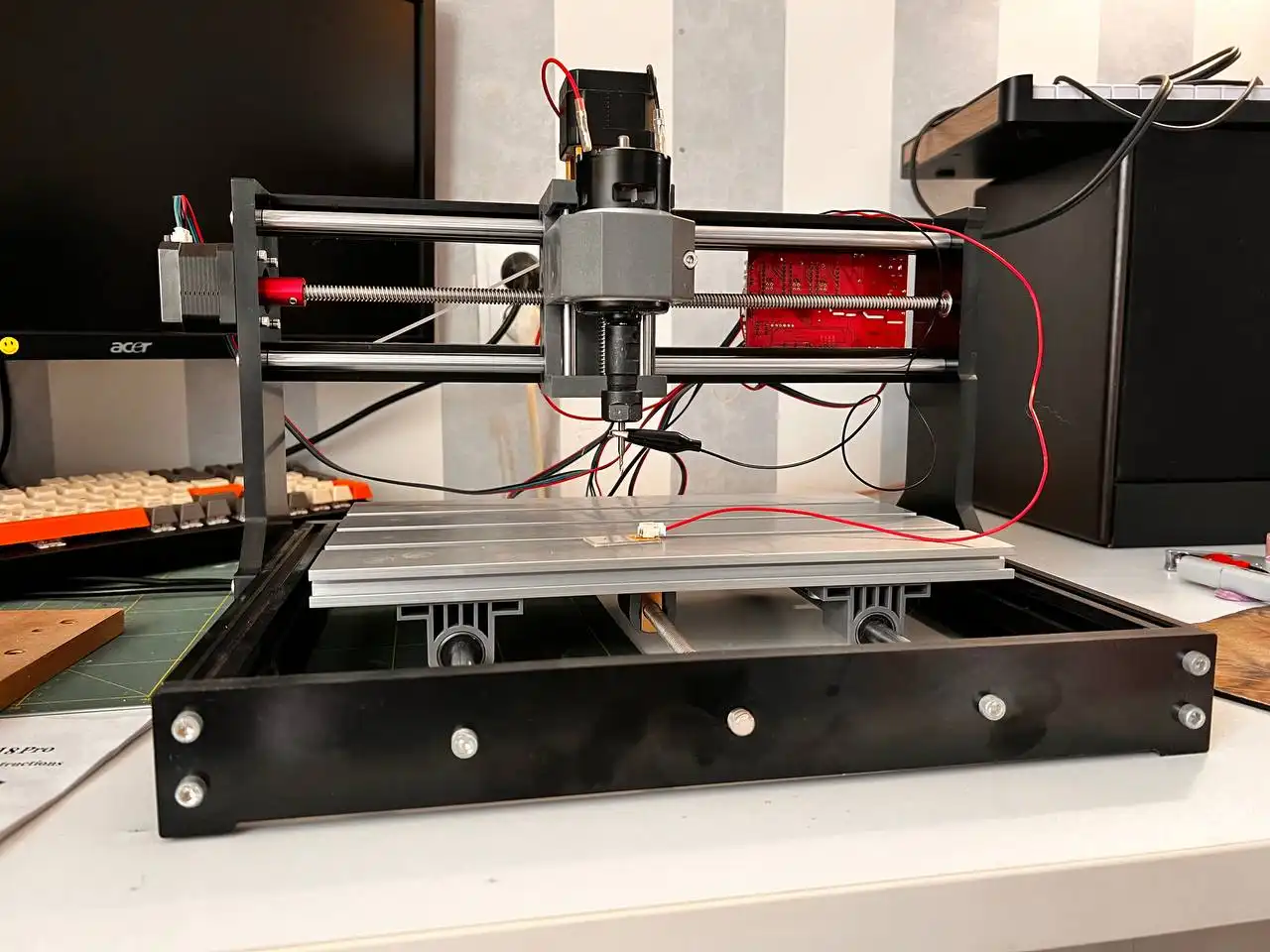 Продам фрезер/лазерный гравер с ЧПУ CNC 3018