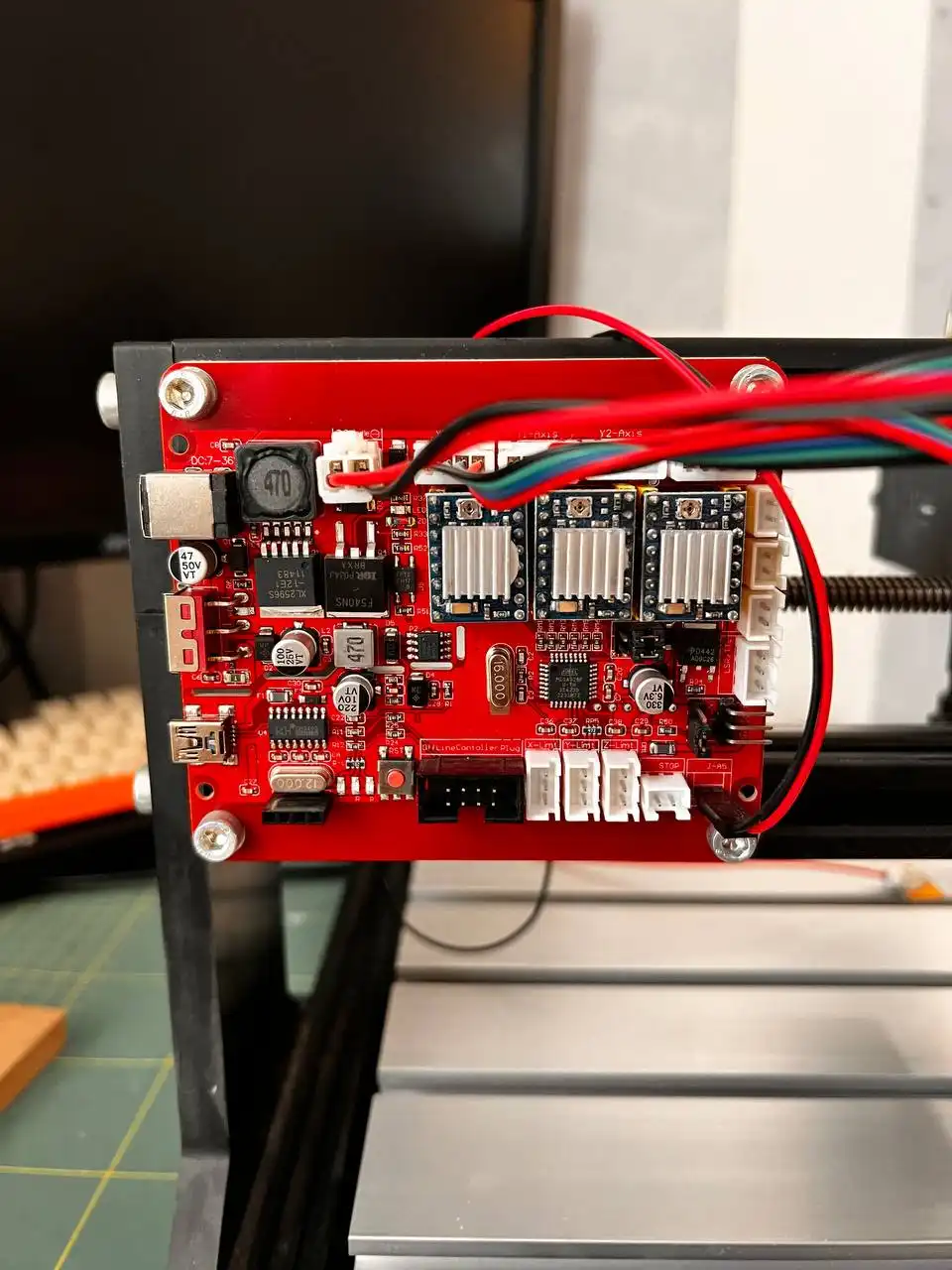 Продам фрезер/лазерный гравер с ЧПУ CNC 3018