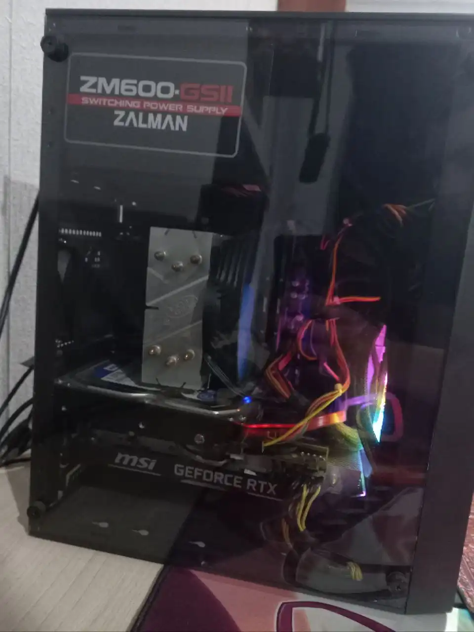 Продам мощный игровой ПК с комплектом периферии