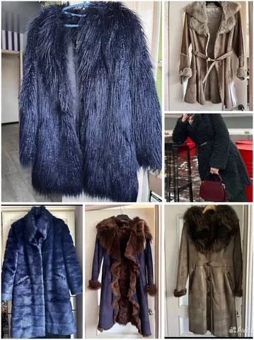 Верхняя одежда размеры 40-44: эколама, дубленки, шубки - Одежда в Хабаровск