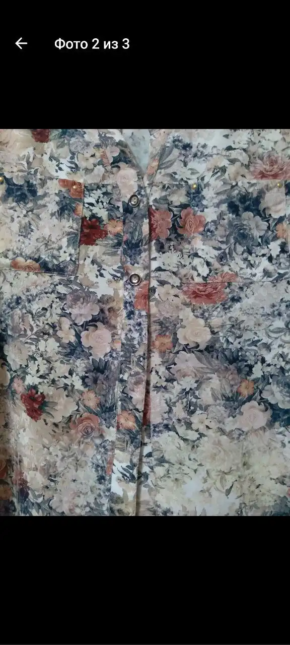 Продам блузку размер 50, штапель, не носили
