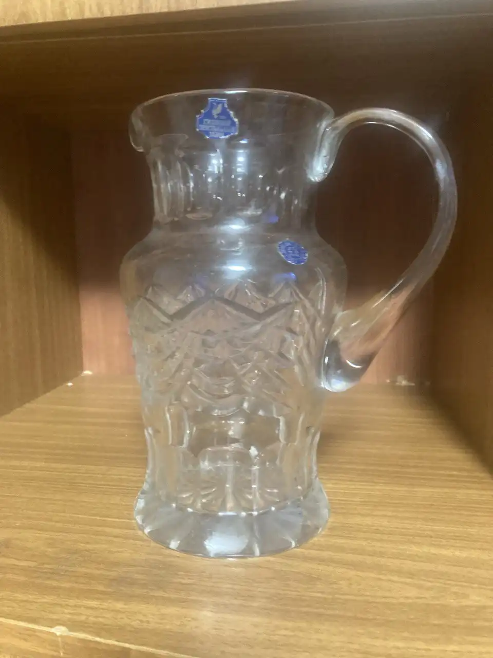 Кувшин хрустальный