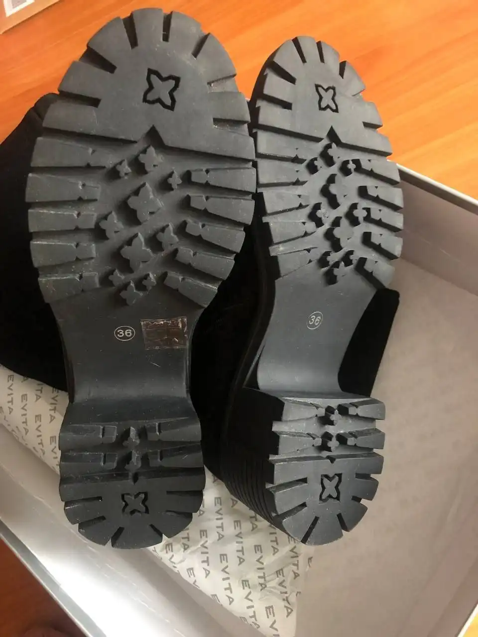 Зимние сапоги натуральная замша размер 36