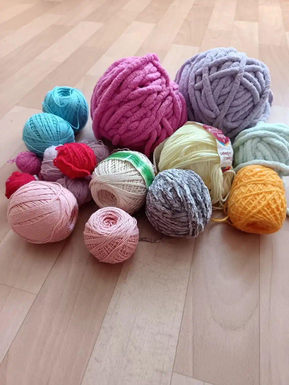 Пряжа новая и б/у