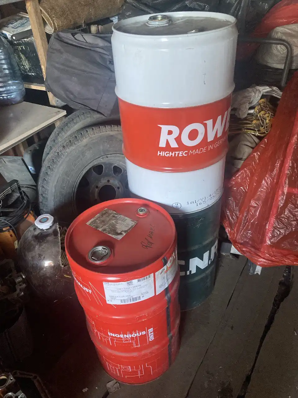 Металлический боченок 60 литров