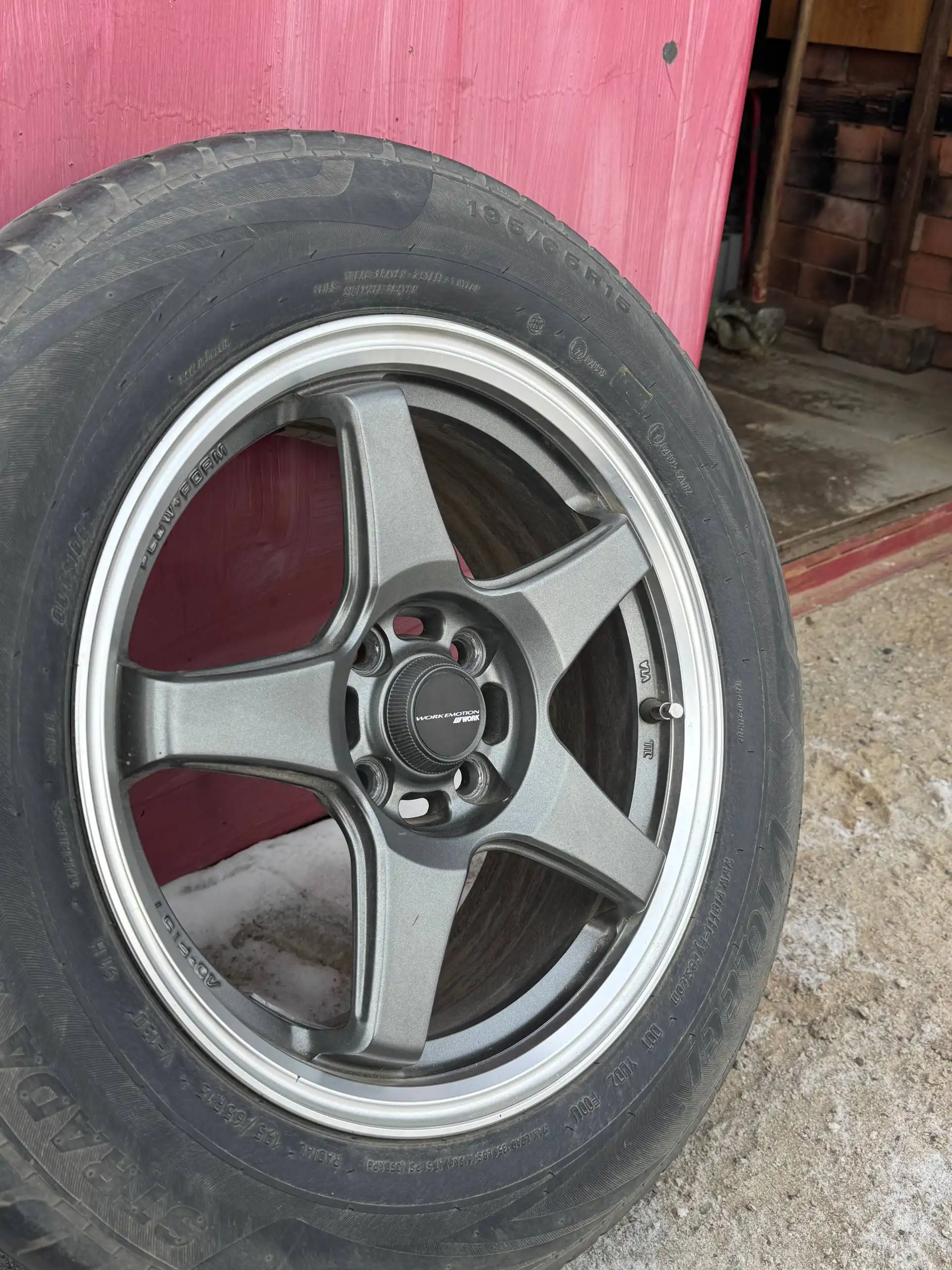 Продам диски с летней резиной Viatti R15 - Шины и диски (Авто) в Хабаровск