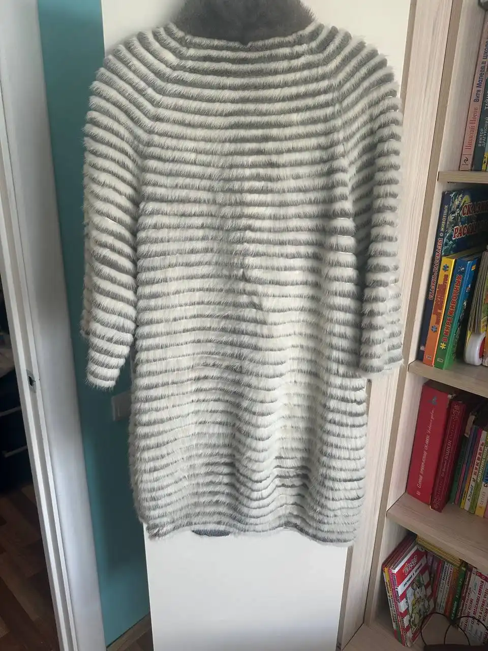 Норковое пальто на кашемире размер 44-46 - Верхняя одежда (Одежда) в Хабаровск