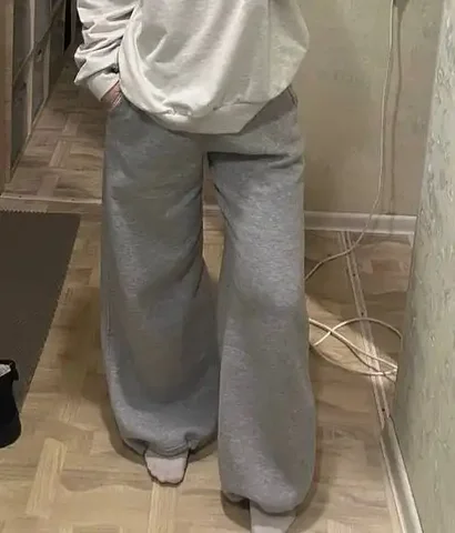 Теплые оверсайз спортивные багги с начесом - Пижамы в Хабаровск