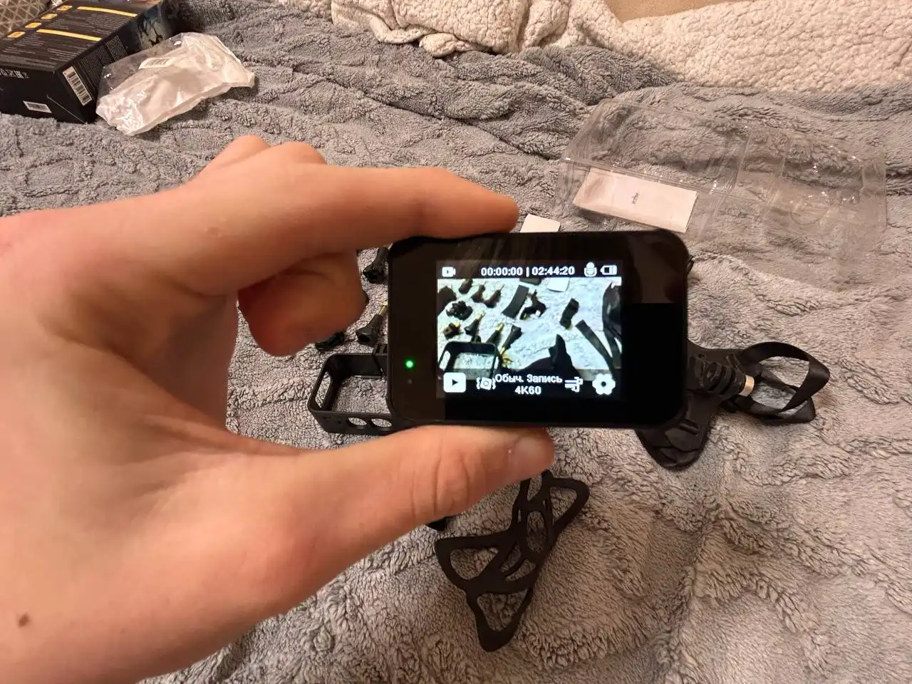 Экшн-камера Aceline s400 почти новая - Экшн-камеры (Электроника) в Хабаровск