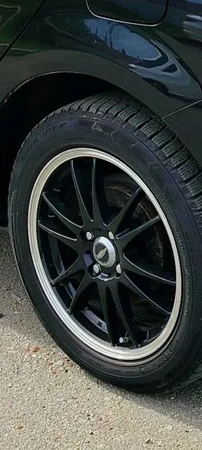 Продам диски 16 4/100 с зимней резиной 195/55/16 - Квадроциклы в Хабаровск