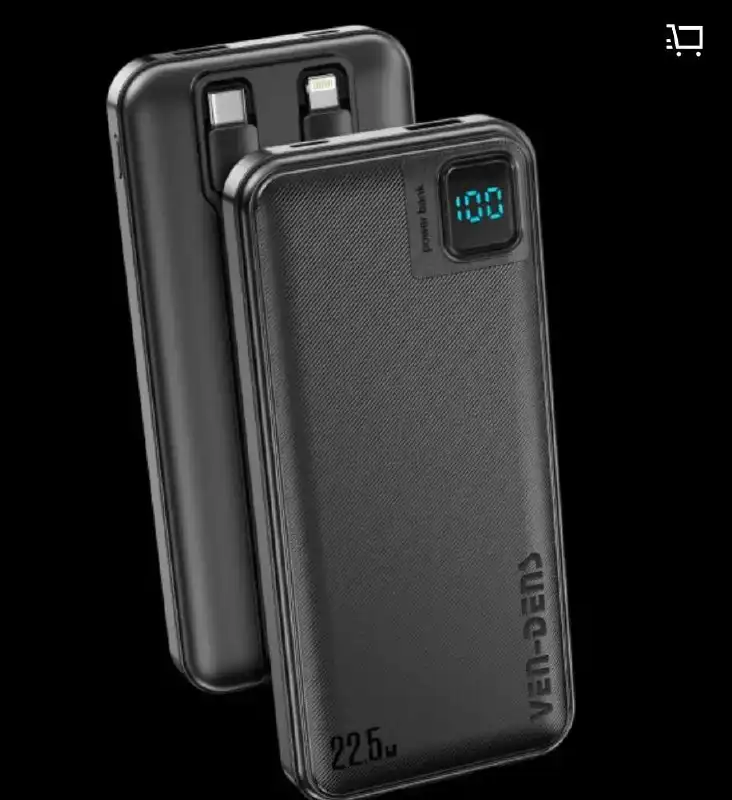 Внешний аккумулятор VEN-DENS VD-PB060 10000 мАч - Аксессуары для электроники (Электроника) в Хабаровск