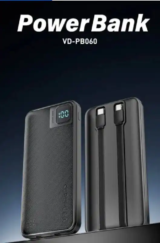 Внешний аккумулятор VEN-DENS VD-PB060 10000 мАч - Аксессуары для электроники (Электроника) в Хабаровск