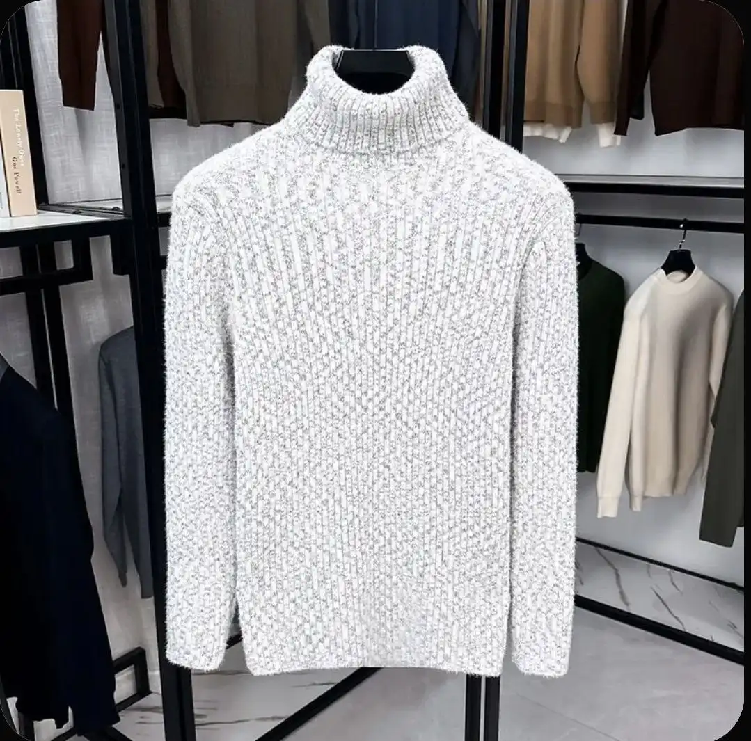 Свитер мужской, мягкий, теплый - Одежда в Хабаровск