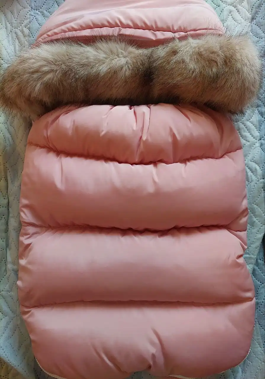 Комплект на выписку с меховой отделкой - Одежда для новорожденных (Товары для детей) в Хабаровск