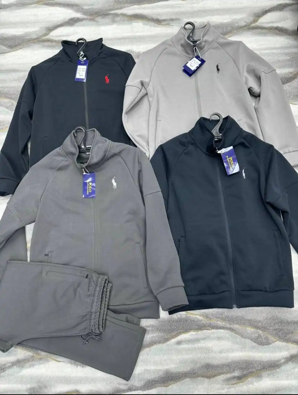 Мужские спортивные костюмы Polo с вышитым логотипом - Спортивная одежда (Одежда) в Хабаровск