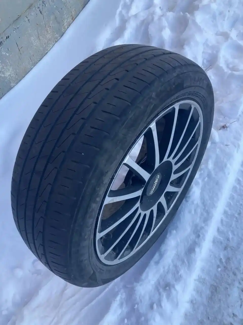 Комплект колес 55/195/16 - Шины и диски (Запчасти) в Хабаровск