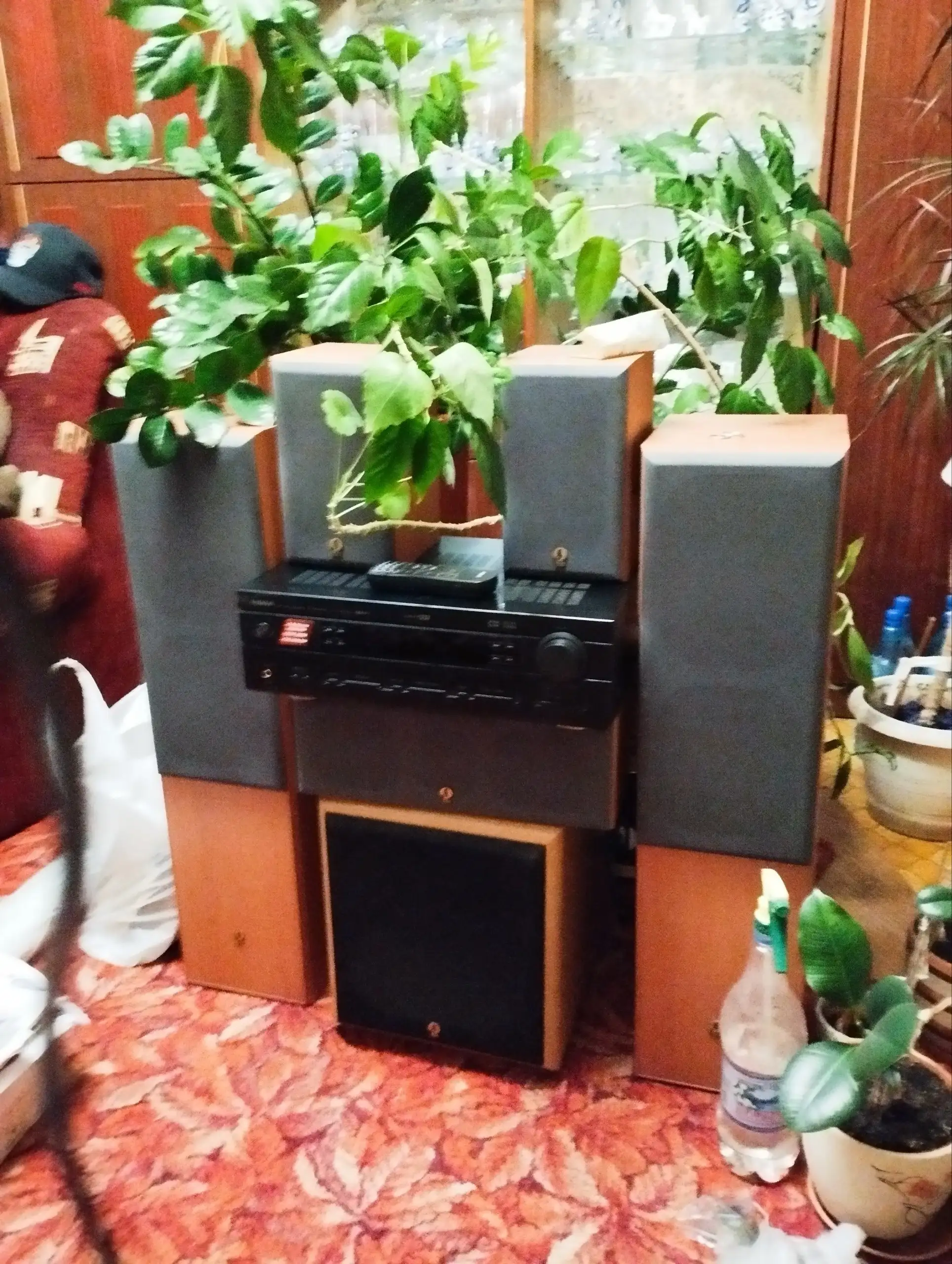 Продажа акустической системы 6.1 с ресивером YAMAHA - Аудиотехника (Электроника) в Хабаровск